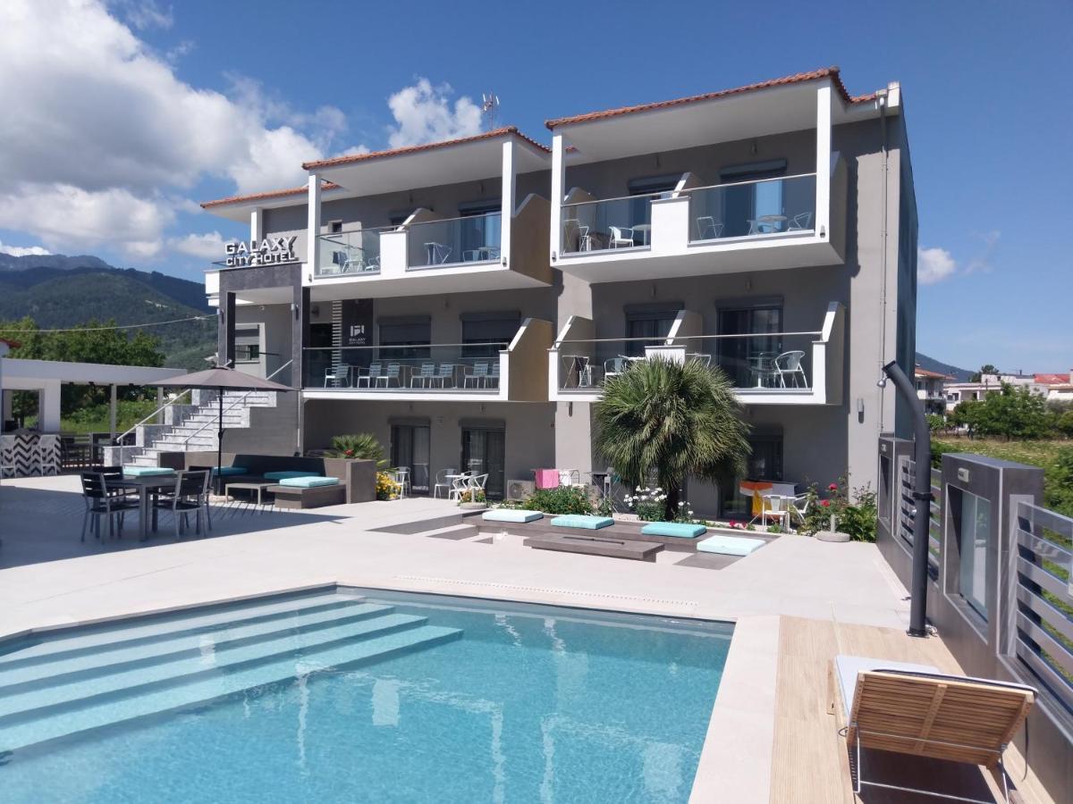 Galaxy City Hotel Limenas  Bagian luar foto